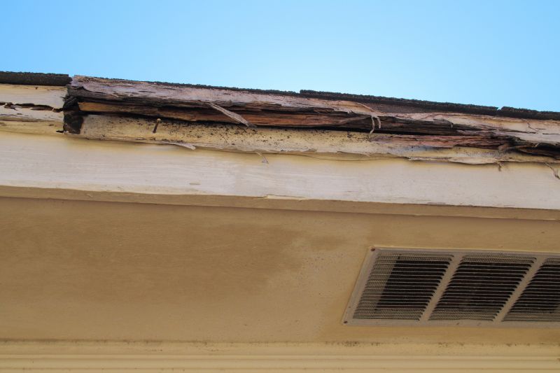 Damaged Soffit Panels
